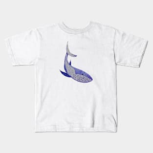 blue whale Kids T-Shirt